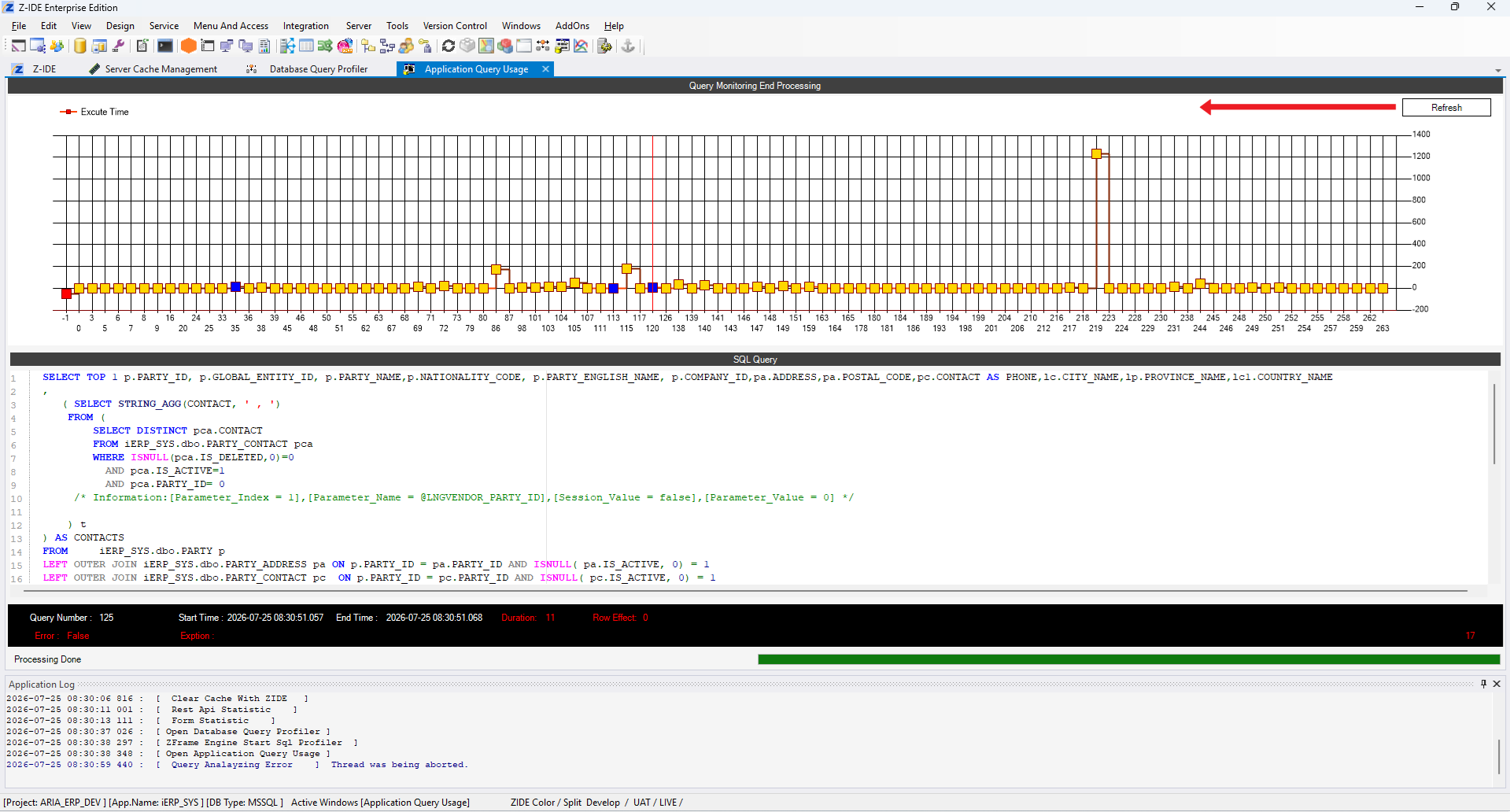 Monitoring Infrastructure
